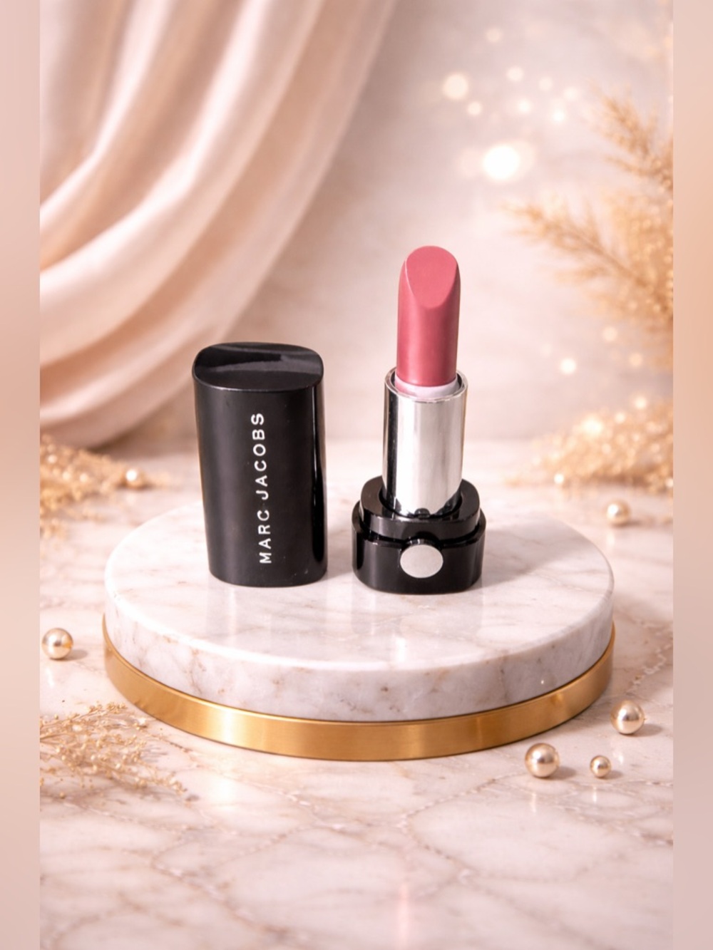 Marc Jacobs Le Marc Lip Creme Slow Burn 0.05 Travel Size Very Rare, Discontinued